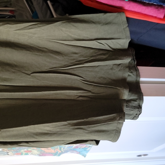 Army Green Old Navy Adventure Then Cocktails Muscle Tee - Picture 7 of 8